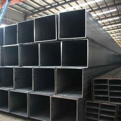 Q195/Q235/Q345/SS400 1x1 Телескопическая стальная полая секция квадратная черная углеродистая труба квадратная труба / труба