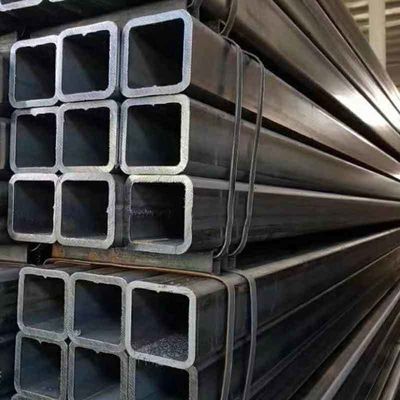 Квадратная ERW 65x65 10 x 10 углеродистая стальная труба с отверстиями 80 x 80 Сертифицирована ISO9001