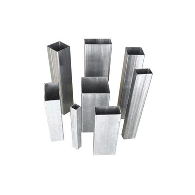 Квадратная форма ASTM A50 1 * 1 дюйм 40x60 GI Квадратные стальные трубы 20x20x2 100x100 Квадратные трубы из углеродистой стали